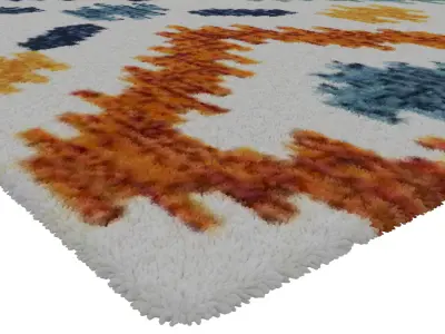 Rug Set 1380 3D model