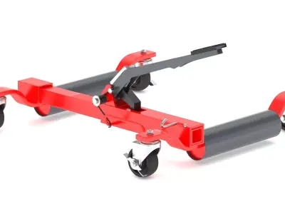 Garage Vehicle Positioning Jack 3D model