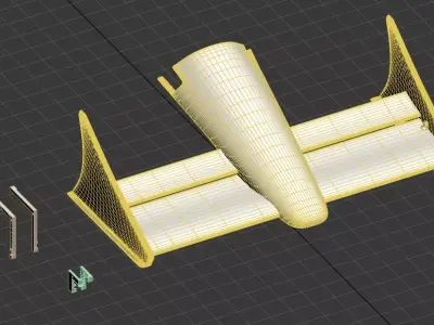 F1 McLaren Honda MP4-4 - Senna Edition - Printable Wall Art 3D print model