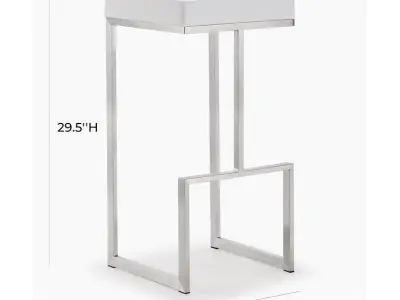 Aguajito Stool 3D model