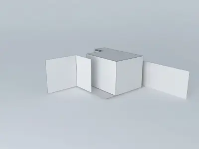 art deco building Free 3D model