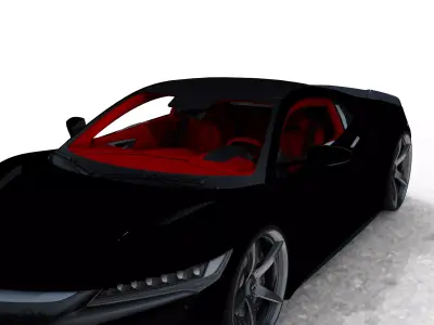 Acura Honda NSX 3D model