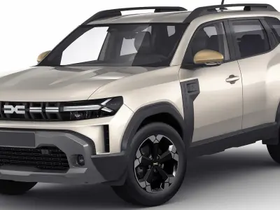 Dacia Duster 2024 3D model