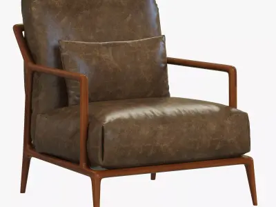 Philipp Selva INDIGO armchair 3D model