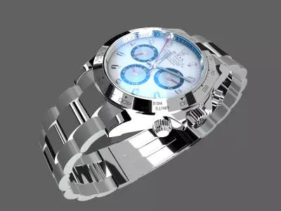 Pretty Watch - 3D Model Low-poly 3D model
