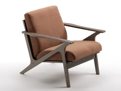 ARMCHAIR Omax Decor Zola Mid 3D model