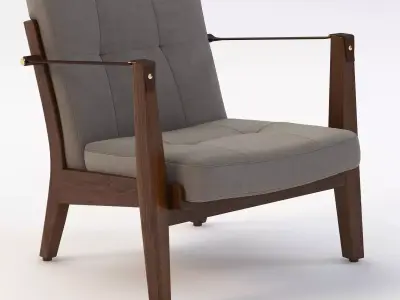 Capo Lounge Armchair 3D model