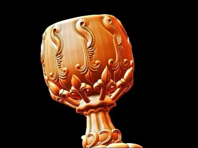 Ornament Glass or Egg Holder 3D print model