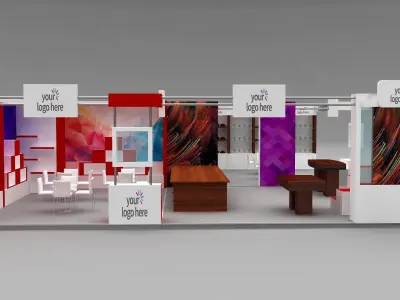 Stall Exhibition stand  3D model
