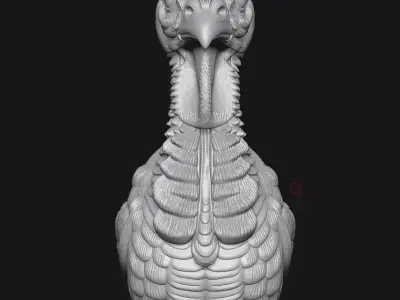 turkey 3D print model