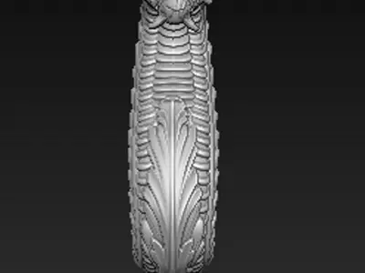 Corbel Decorative Dragon 2 3D print model