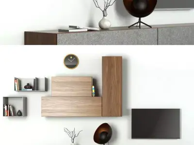 TV Wall Collection - Vol 01 - 11 Item 3D model