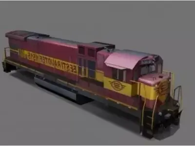 Locomotive C36 3D model