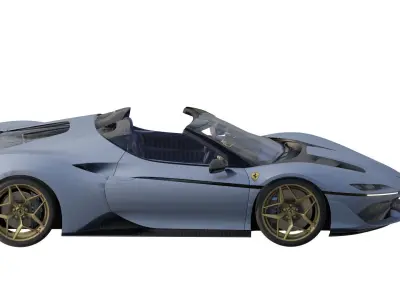ferrari j50 3D model