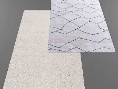 Rugs set255 3D model