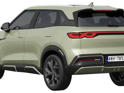 BYD ATTO 2 2025 3D model