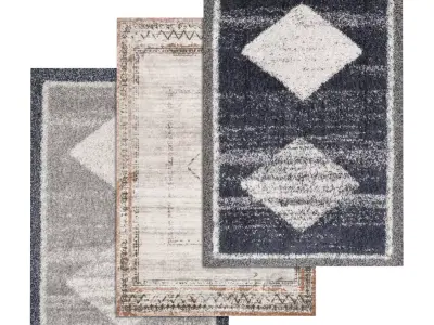 Rug Set 1478 3D model