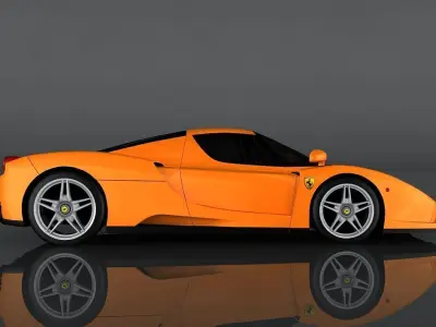 Ferrari Enzo Low-poly 3D model