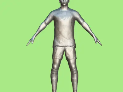 T-Pose Rodrygo Real Madrid 23-24 3D model