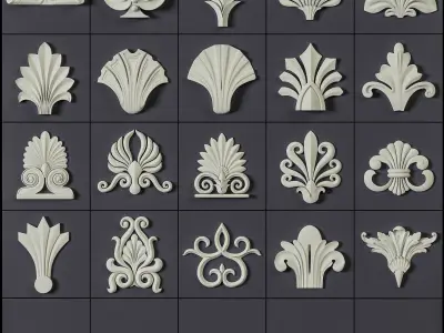 150 ARCHITECTURAL KITBASH - VOL 01  3D model