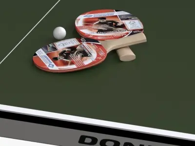Donic waldner classic 25 tennis table 3D model