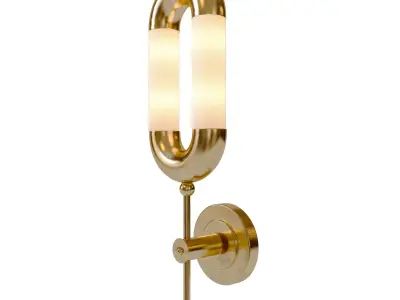 U-shaped wall light 3D model