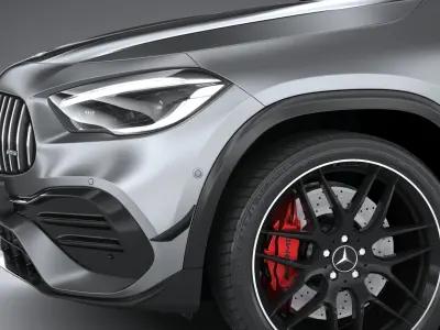 Mercedes-Benz GLA45 S AMG 2021 3D model