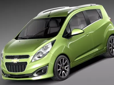 Chevrolet Spark 2013 3D model