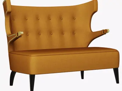 Brabbu Sika 2 Seat Sofa 3D model
