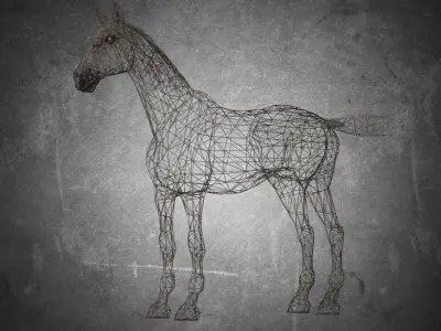 Horse - Pestilence No Gear 3D model