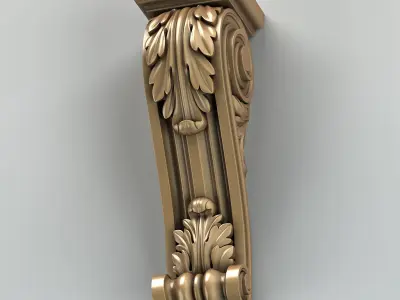Corbel 003 3D model