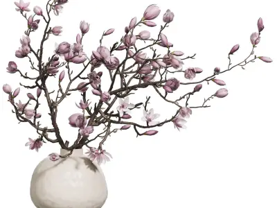 Flower In Vase  29 3D model