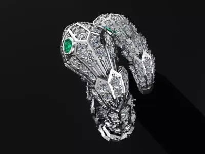 Ring Bvlgari  3D print model purchase