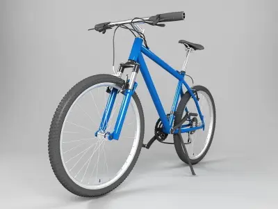 Blue Mountain Bike 3D model