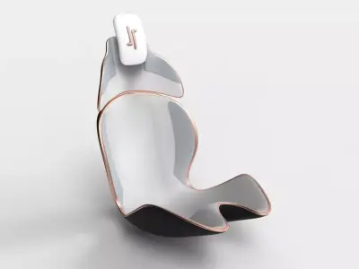 Car seat concept model - Concept Elysian 3D model