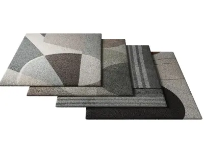 Rug Set 11 3D model
