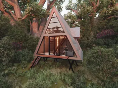 DESAIN VILLA 3D model