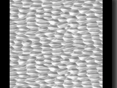 Hammered Finishing Texture 3D print model