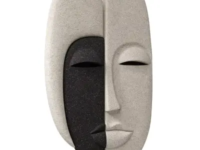 Decorative panel face 1 3D model