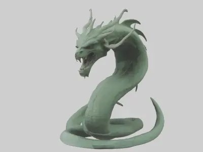 Gorgon Model Low-poly 3D model