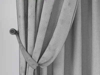 curtain 28 3D model