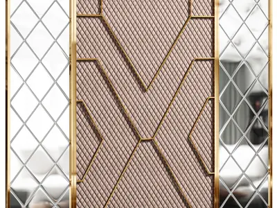 Panel 3D model 10