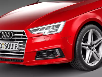 Audi A4 Avant 2016 3D model