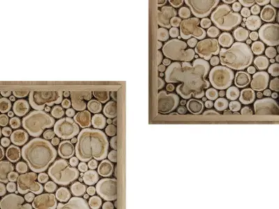 Art panel juniper 3D model