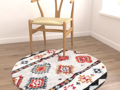 Rugs No 59 Low-poly 3D model