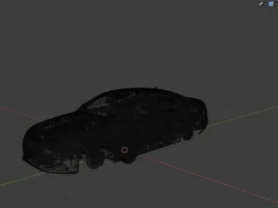 Audi A6 Low-poly 3D model buy