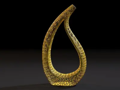 Vase drop 3D print model