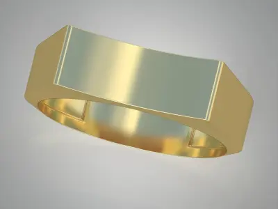 Diamond ring 0337 3D printable model  Free 3D print model