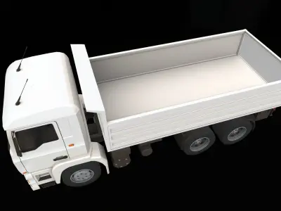 Truck Low-poly 3D model