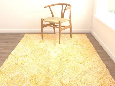 Rugs No 396 Low-poly 3D model